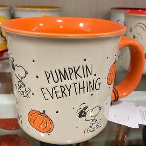 Peanuts Snoopy pumpkin everything
